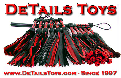 Details Toys flogger display banner