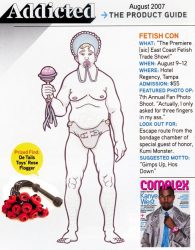 Scan from Complex Magazine August 2007 showing the De Tails Toys Rose Flogger as the Prized Find.